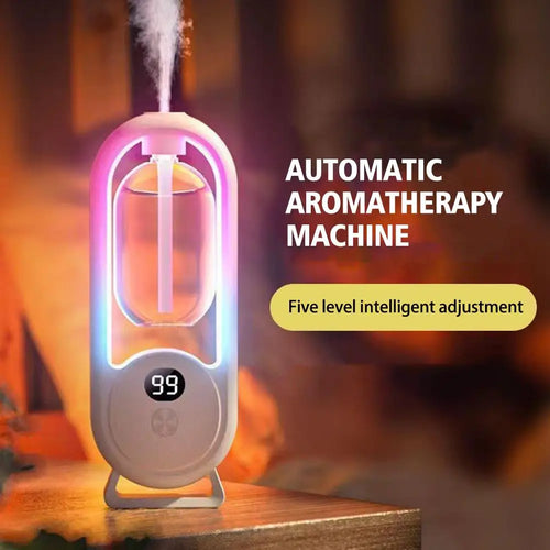 Auto Fragrance Diffuser Machine, Aroma Spray for Home Hotel Bathroom, Large Room Air Freshener with Timer