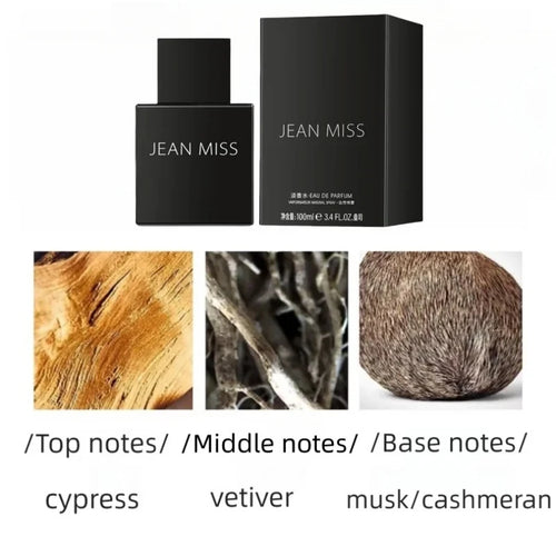 100ml Men's Eau de Parfum - Woody Spicy Long Lasting Scent, Elegant Cologne Spray for Daily & Dating