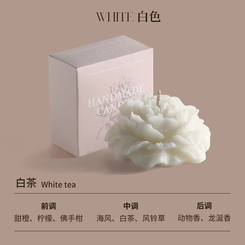 Camellia scented candles simple advanced sense yoga meditation birthday gift home decoration ornament
