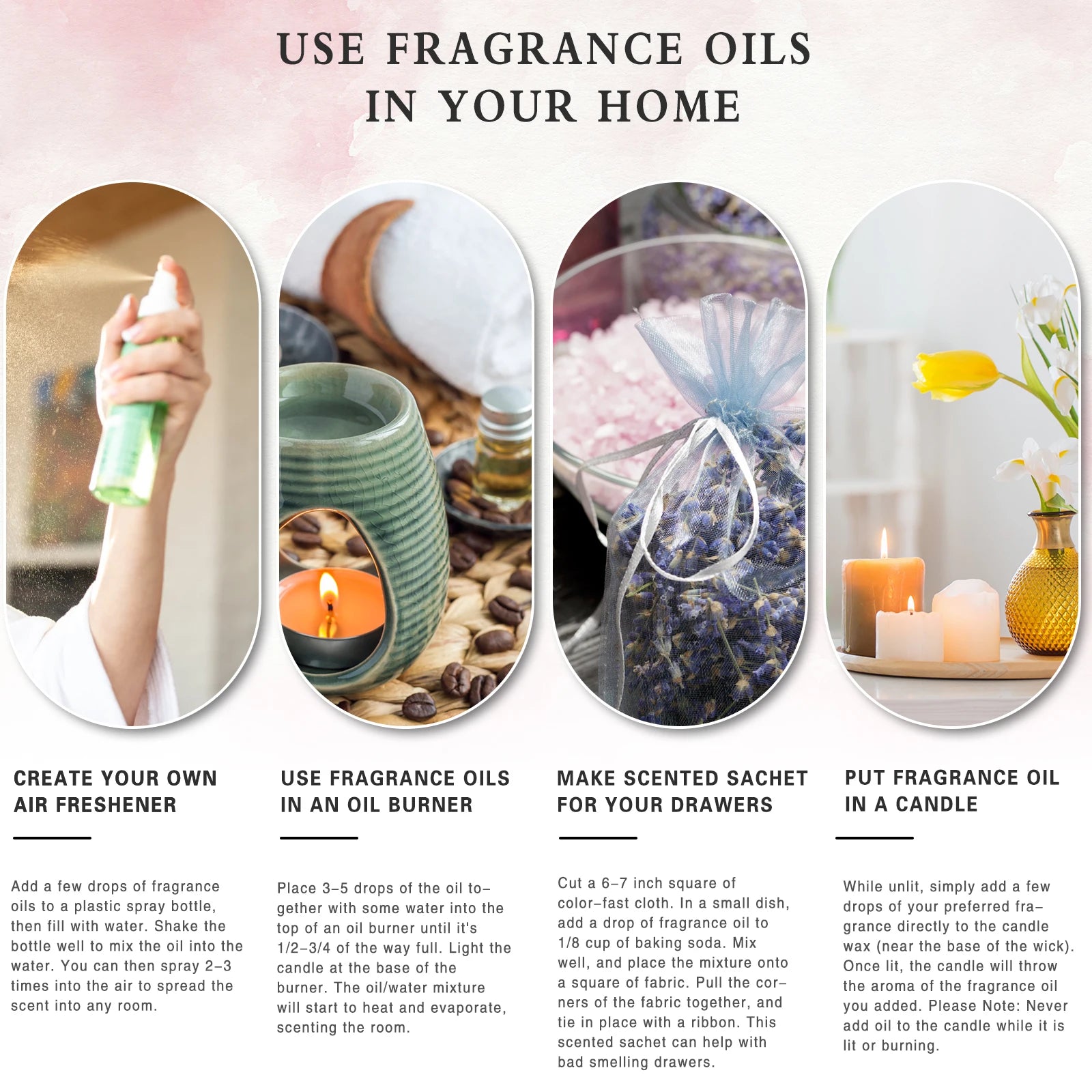 PHATOIL 100ml Coconut & Vanilla Fragrance Oil For Diffuser Aromatherapy Premium Fragrance Aroma Oils For Candle Making DIY Soap