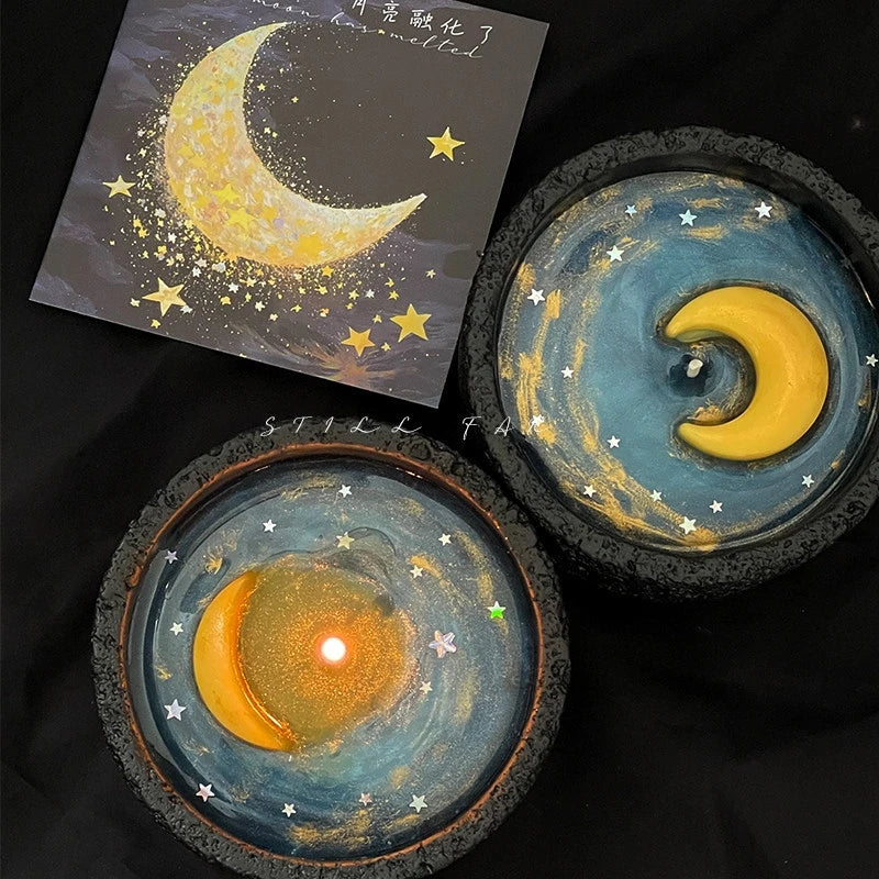 Melting Moon Scented Soy Candle