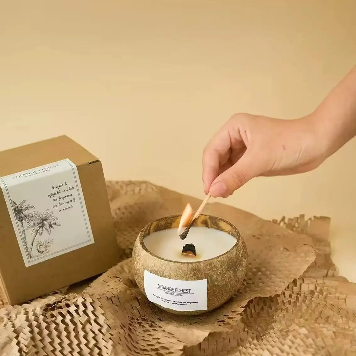 Coconut Ember Home Scent Candle